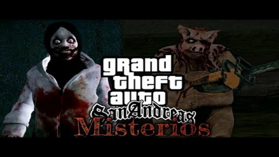 راز بزرگ ترسناک gta san andrea...