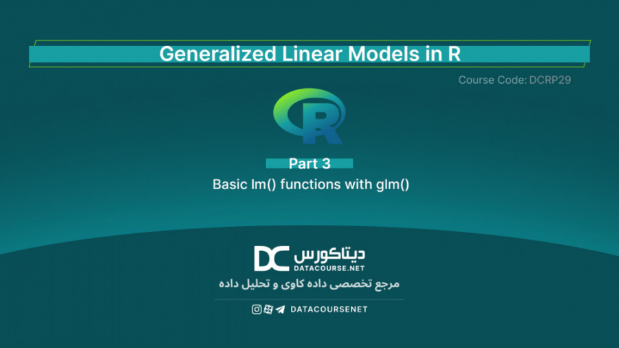 03 - Basic lm() functions with glm() - R