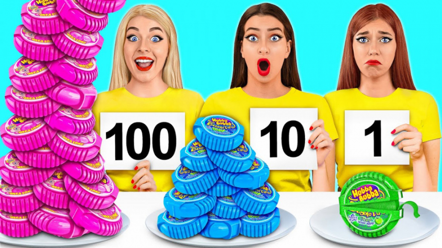 سرگرمی و چالش غذایی ۱۰۰ لایه ا...