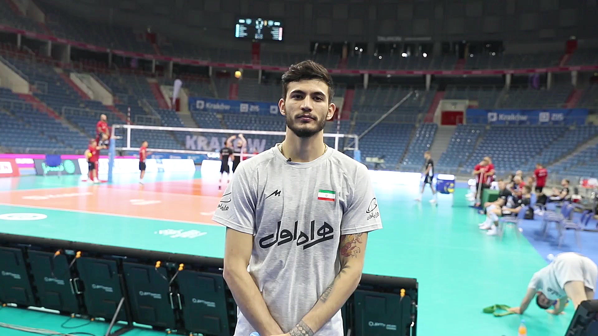 صحبت های امیرحسین توخته پیش از...