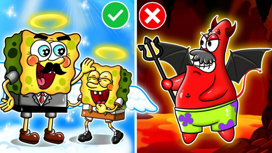 ایده کارتونی باب اسفنجی ، پاتر...