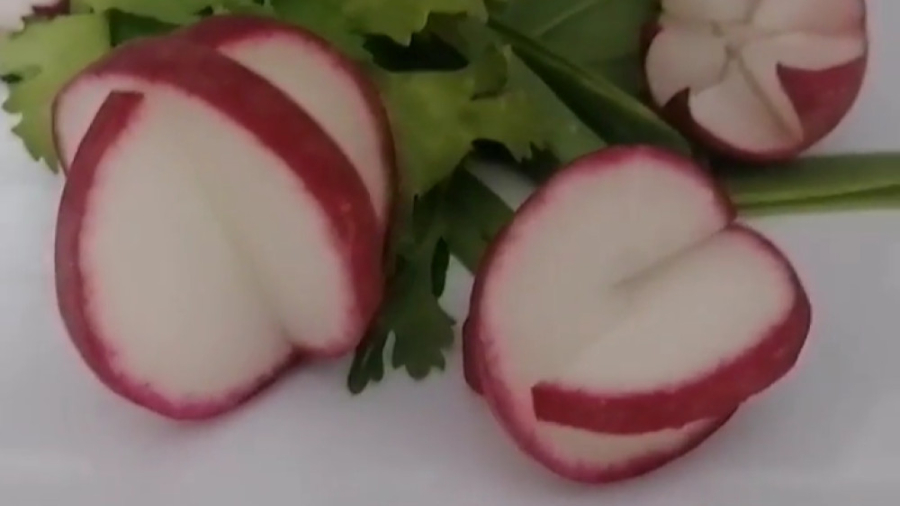 تزئین تربچه به شکل حلقه