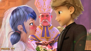 ازدواج مرینت وآدرین