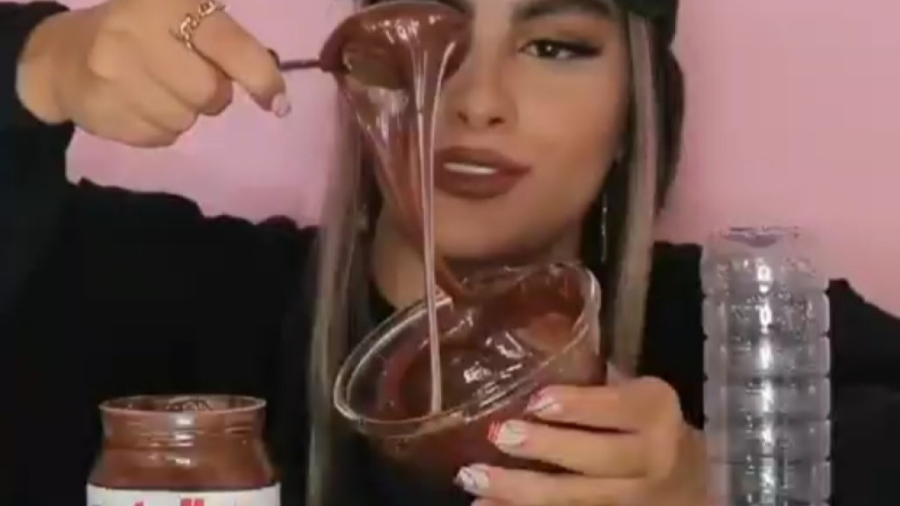 آسمر فود مونا چالش غذا خوری فو...