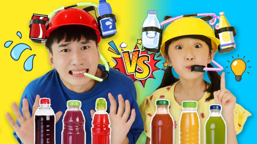 چالش های کودکانه چالش نوشیدنی‌...