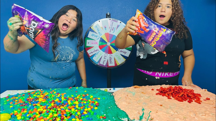 مری و ایزی  چالش افزودن غذا و...