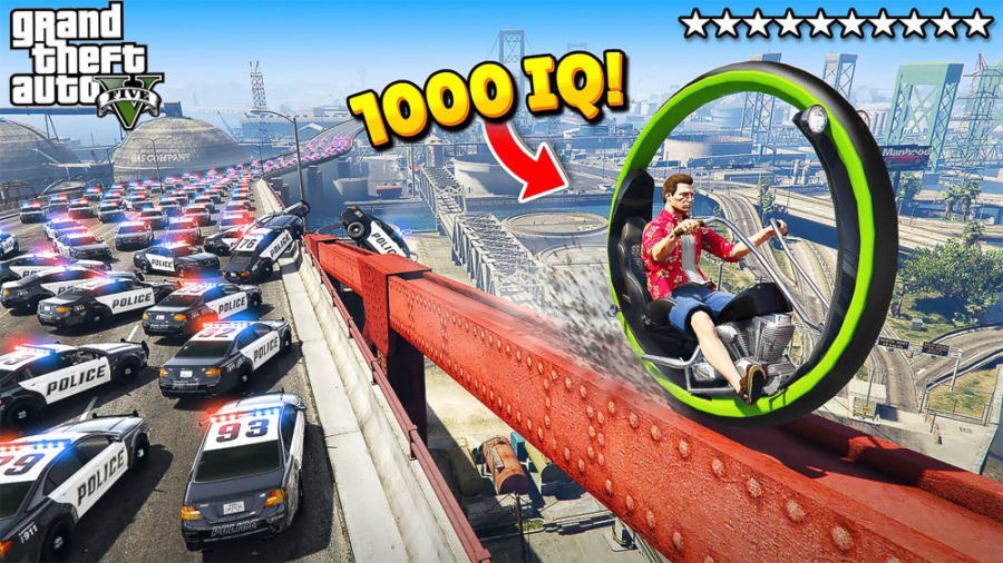 خنده دار ترین لحظات GTA V با ا...