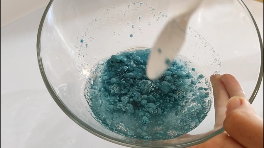 آموزش ساخت اسلایم شنی فقط با ش...