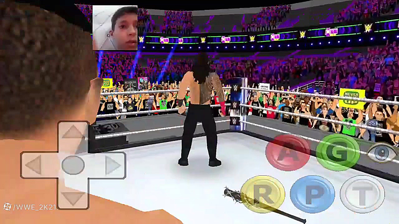 مسابقه رومن رینز و فین بلر در...