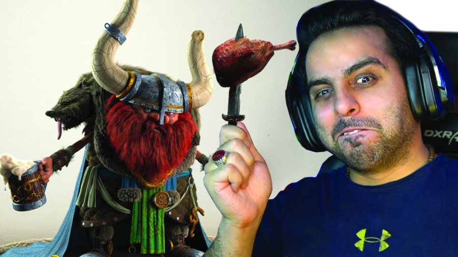 تو این بازی سرمو کوبیدم به دیو...