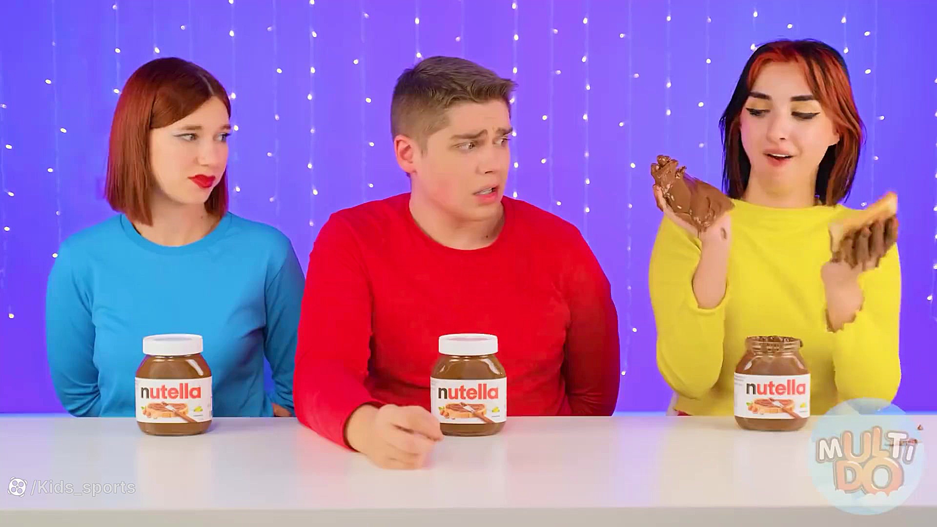 چالش غذایی فان تزیین کیک با پش...