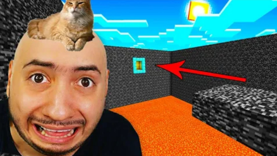 ماینکرفت ولی بدون بلاک باید پل...