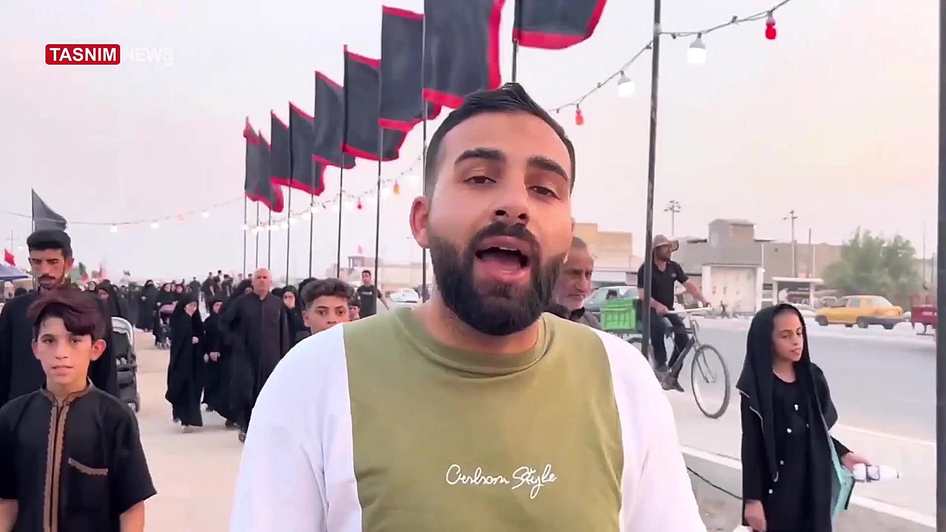 گزارشی از مسیر بصره به کربلا پ...