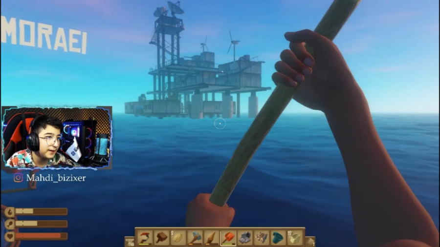 Raft آنلاین (22) | کشف یک مکان...