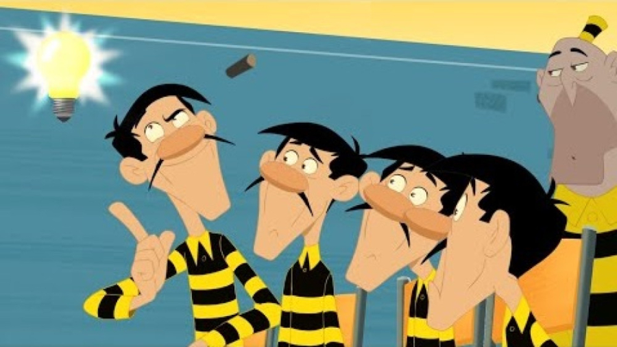 کارتون دالتون ها  اورل نابغه