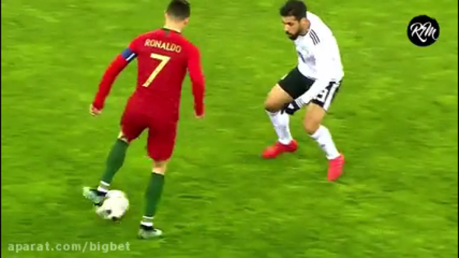 انواع دریبل های رونالدو