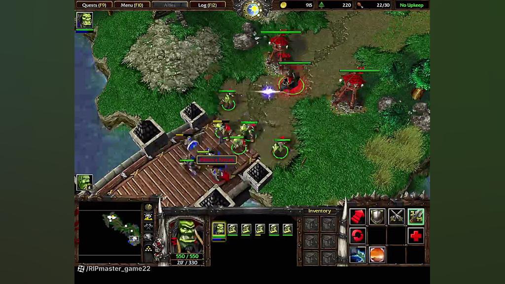 گیم پلی بازی وارکرافت  ازاد کر...