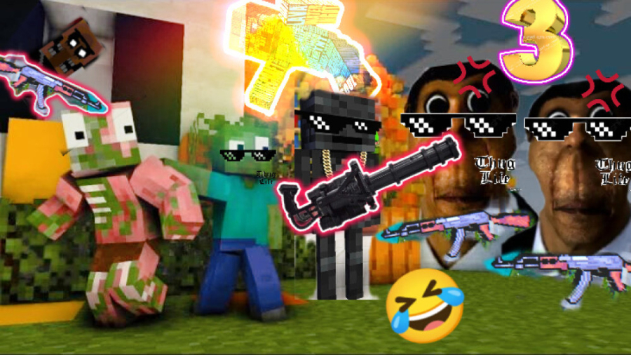 ماینکرافت مدرسه هیولا ها قسمت...