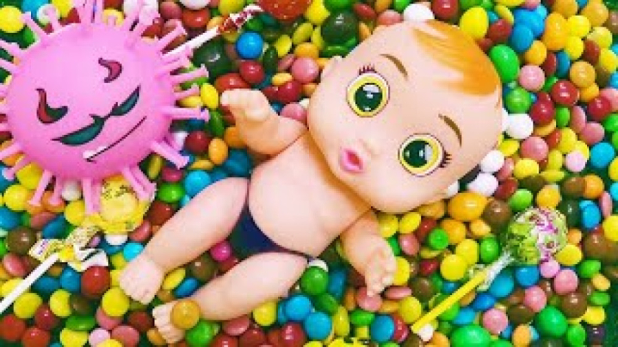 فیلم های کودکانه وان حمام رنگی...