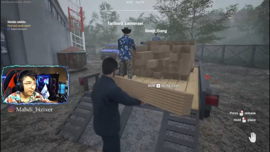 زندگی روستایی آنلاین (70) مصال...