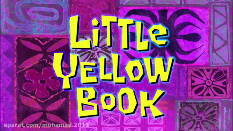 باب اسفنجی  کتاب زرد کوچک