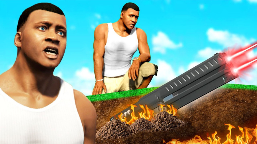 من یک سلاح مخفی در GTA 5 پیدا...