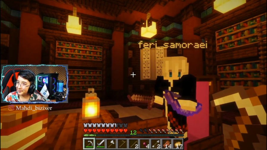 ماینکرفت اما مدرسه ی آموزش هنر...