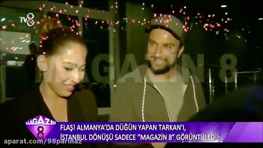 تارکان از ازدواجش با پینار دیل...