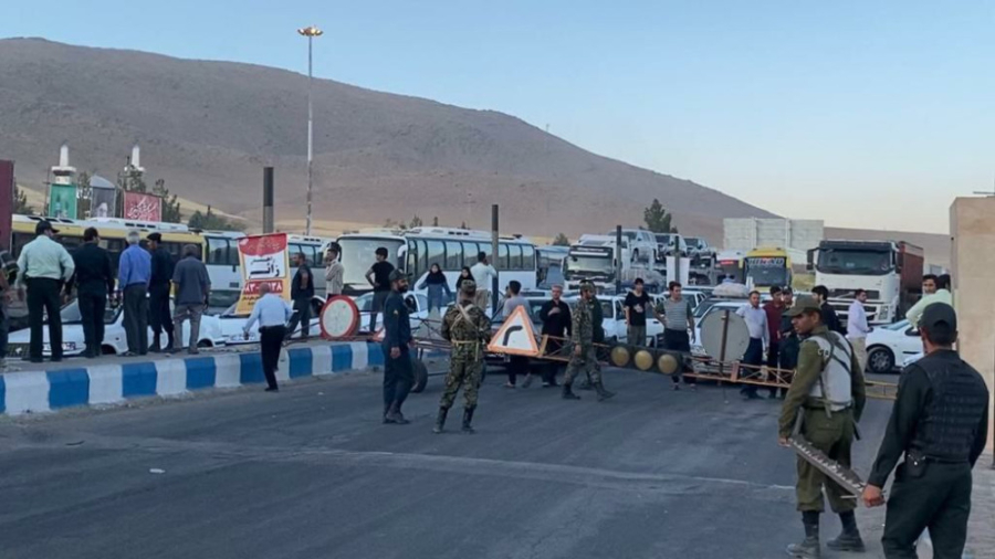 وضعیت عجیب ورودی کرمانشاه راه...