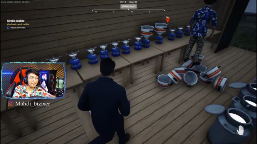 زندگی روستایی آنلاین (73) تزیی...