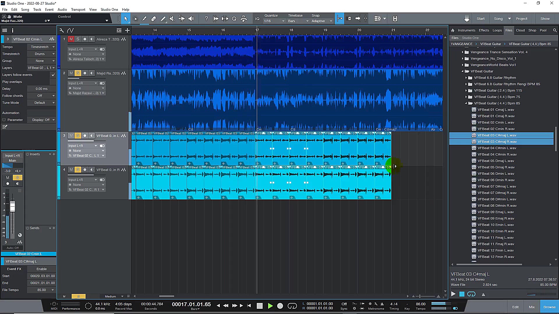 دمو پکیج لوپ گیتار نسخه 3