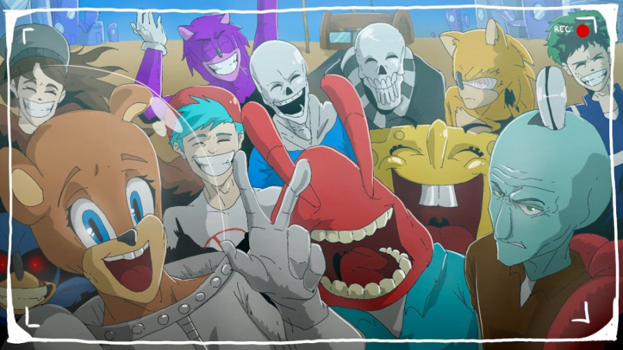 انیمیشن ترکیبی اف ان اف  بیکین...