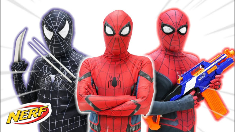 جنگ نرف اسپایدرمن  ونوم  بدگای...