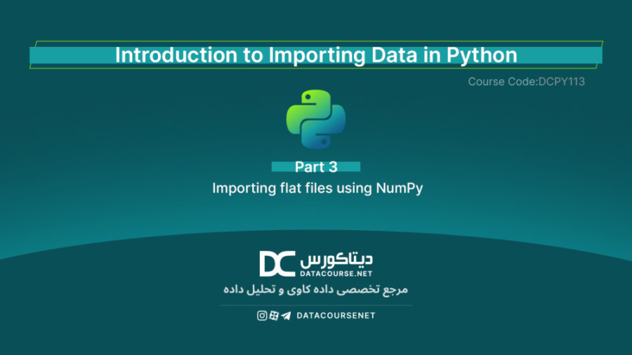 03 - Importing flat files using NumPy