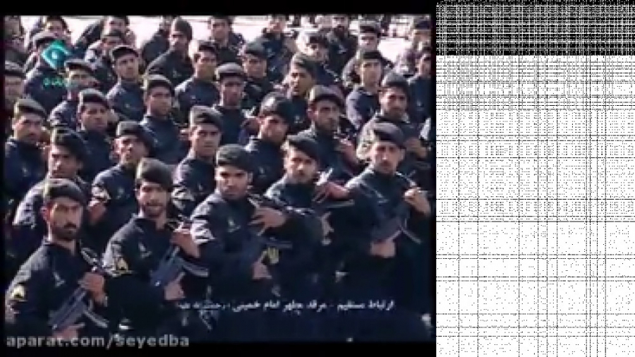 (ویژه) رژه با صلابت سیاه پوشان...