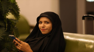 حال معنوی ورزشکاران در حرم اما...