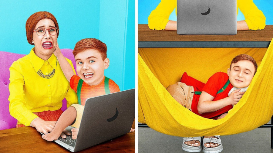 مامان در مقابل بابا در مقابل م...