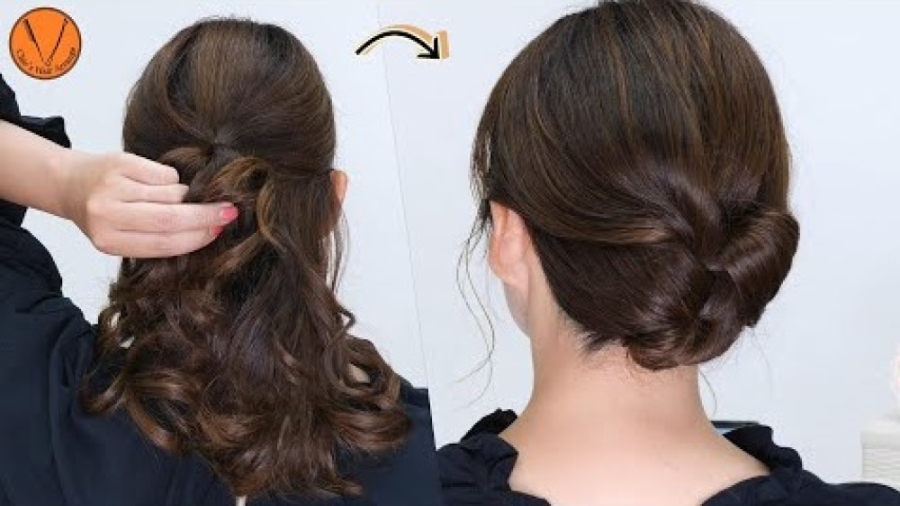 آموزش بستن مدل مو در 30 ثانیه...