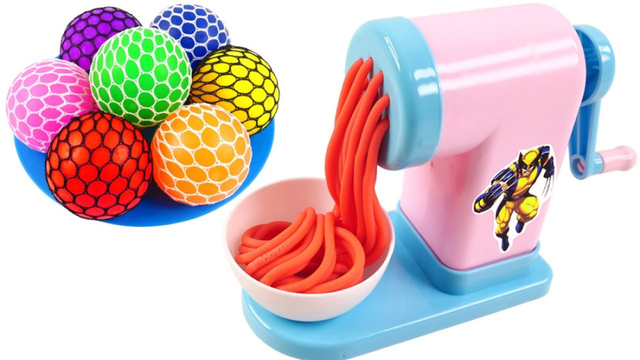 فیلم کودکانه نودل های رنگین کم...