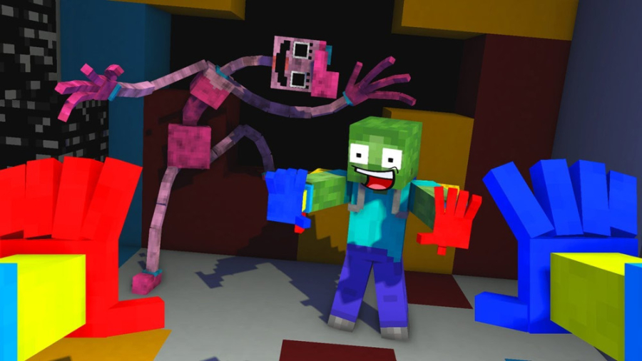 ماجراهای Poppy در ماینکرفت!! ا...