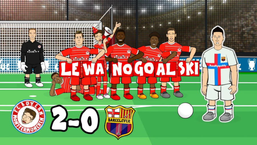 انیمیشن طنز بازی بایرن مونیخ۲...