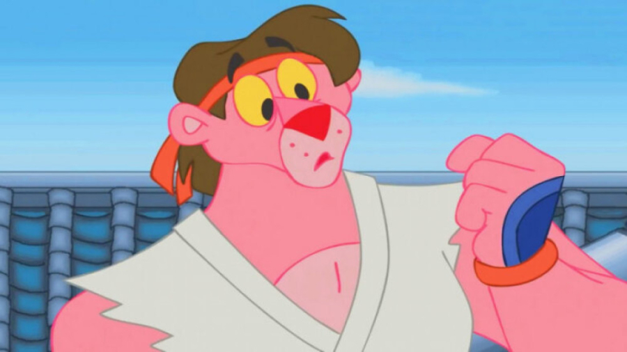 پلنگ صورتی جدید پلنگ صورتی انی...