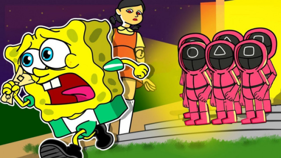 اسکویید گیم در باب اسفنجی؟! |...