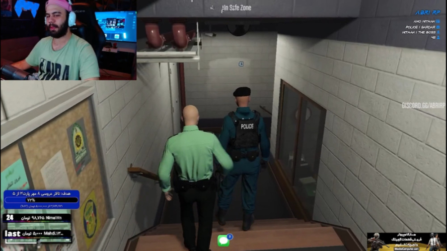 جی تی ای مامور پلیس اریا تقلبی...