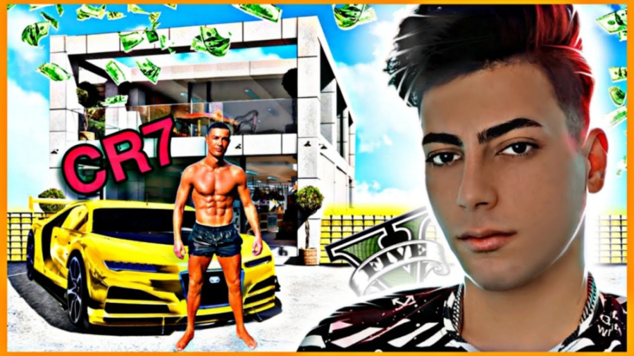 از خونه رونالدو توی جی تی ای و...