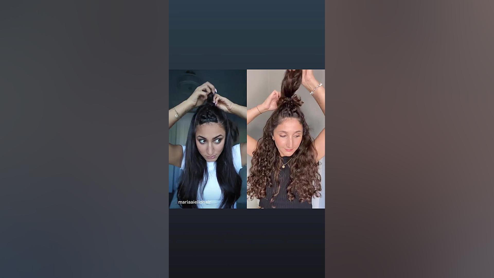 مدل مو زیر شال