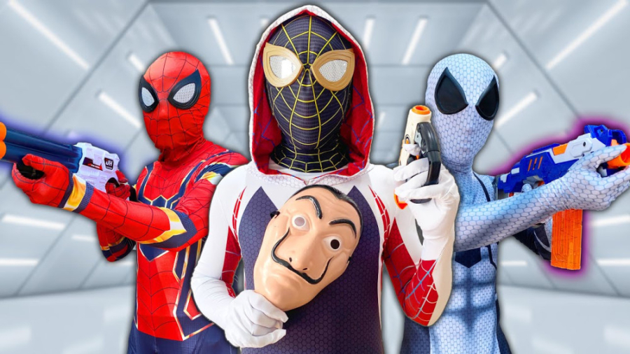 اسپایدرگرل  ونوم  مرد عنکبوتی...