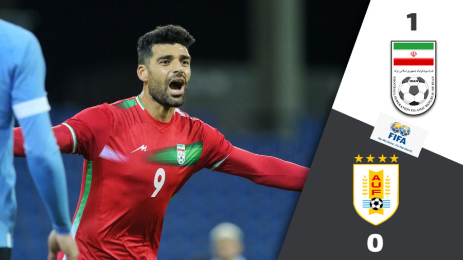 خلاصه بازی ایران ۱  ۰ اروگوئه...