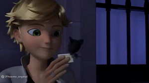 دختر کفشدوزکی و گربه سیاه انیم...