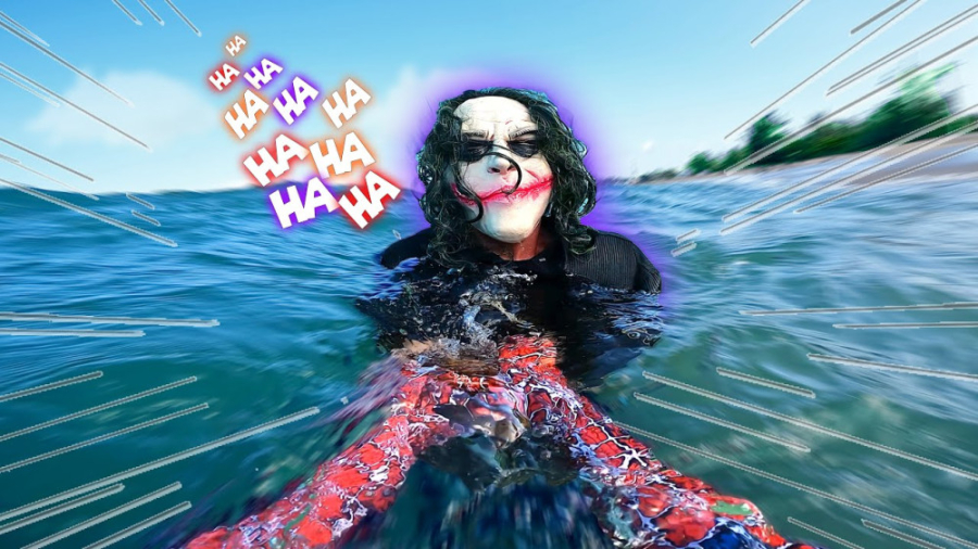 مرد عنکبوتی در مقابل دلقک  نبر...